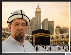 Камчыбек у Каабы
